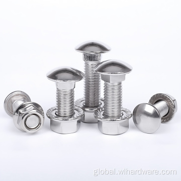 Cup Head Square Neck Bolts Custom Stainless Round Head Square Neck Carriage Bolt Manufactory